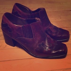 D’Miltoni vintage leather ankle boot